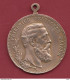 Allemagne /Prusse 1 Médaille Pendentif De Wilhelm II - Deutscher Kaiser König V De Prusse TRES BON ETAT (67) - Autres & Non Classés