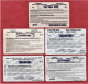 USA- S278- Absolute Phone Cards- International Prepaid Phone Cards Used By 5 & 10 Dollars- Lot Of Five Cards- - Sonstige & Ohne Zuordnung