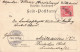 Allemagne Chine Wittekind Timbre Reich Surcharge China Cachet 1901 Sur Carte , Bureaux Allemands - China (offices)