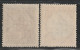 HONGRIE - N°315/6 ** (1921) Madone - Unused Stamps