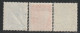 HONGRIE - N°417/9 ** (1928) Saint Etienne - Unused Stamps