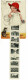 Carte Illustrée"Bonjour De Tournai (fillette Et Chat, Sous La Robe 10 Mini-vues) Languette De Fermeture Manquante- Circ - Dreh- Und Zugkarten