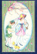 19125 Carlo Chiostri -  Jeunes Fillettes Nourrrissant Des Poussins Avec Oeufs - Joyeuses Pâques - Chiostri, Carlo