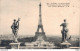 75 PARIS LA TOUR EIFFEL PANORAMA PRIS DU TROCADERO - Eiffelturm