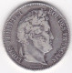 5 Francs 1834 W Lille, Louis Philippe I, En Argent, Gad# 678 - 5 Francs