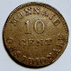Belgium Antwerp - Anvers 10 Centimes 1814 (R)  Louis XVIII Antwerp  Siege Coinage - 1790 Vereinigte Belgische Staaten