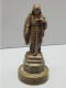 -STATUE Du CHRIST BRONZE Belle PATINE Médaille XVIII/XIXe/socle Bronze Jésus    E - Arte Religioso