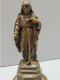 Delcampe - -STATUE Du CHRIST BRONZE Belle PATINE Médaille XVIII/XIXe/socle Bronze Jésus    E - Religious Art