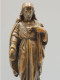Delcampe - -STATUE Du CHRIST BRONZE Belle PATINE Médaille XVIII/XIXe/socle Bronze Jésus    E - Arte Religiosa