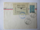 Enveloppe..vignette..ligne Postale Aérienne Intérieures De La République Gabonaise.1965.transgabon,Libreville,Booué - Gabón (1960-...)