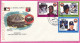 Ag1601 - GRENADA - Postal History - FDC COVER + Stamps On Card - 1988 BASEBALL - Base-Ball