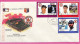 Ag1602 - GRENADA - Postal History - FDC COVER + Stamps On Card - 1988 BASEBALL - Base-Ball