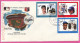 Ag1606 - GRENADA - Postal History - FDC COVER + Stamps On Card - 1988 BASEBALL - Baseball