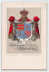 39125007 - Kuenstlerkarte Grossherzogtum Oldenburg. Wappen Ungelaufen  Kleiner Knick Oben Rechts Und Unten Links, Sonst - Oldenburg