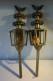 E1 Ancienne Lampe De Fiacre Porte Torchère Old Lamp Victorian Circa XIX - Art Contemporain