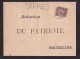 210/41 - Enveloppe En EXPRES TP Fine Barbe 35 C BRUGES Station 1897 Vers BRUXELLES NORD (Télégraphique) - 1893-1900 Barba Corta