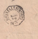 210/41 - Enveloppe En EXPRES TP Fine Barbe 35 C BRUGES Station 1897 Vers BRUXELLES NORD (Télégraphique) - 1893-1900 Schmaler Bart