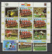 Paraguay 1982 Football Soccer World Cup Set Of 2 Sheetlets + 8 Stamps MNH - 1982 – Espagne