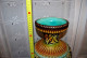 Delcampe - E1 Exceptionnel Vase INEDIT BECQUET QUAREGNON CACHET FAIT MAIN HENRI H 68 CM - Vasen