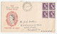3 Diff 1953 -62 AUSTRALIA FDCs  Blocks Of 4 Stamps Flinders Park  To GB  Fdc Cover - Omslagen Van Eerste Dagen (FDC)