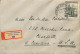 Czechoslovkia 1939 Registered Letter To USA, Postal History - Cartas & Documentos
