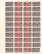 Probedruck, Test-Stamp, Specimen B.A.B.N.Co-Ottawa Kanada 1935 Kompletter Bogen - Proofs & Reprints