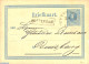 Netherlands 1876 Postcard 5c, N.R. SPOORWEG, Used Postal Stationary - Briefe U. Dokumente