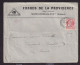 215/41 - Enveloppe TP 74 Grosse Barbe MARCHIENNE AU PONT 1909 - Perfin Symbole Maçonnique + Entete Idem - Massoneria