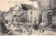 Catastrophe Du 7 Juin 1904 - Des Soldats Du 115ème R.I Posant Devant Le Moulin De La Ville Et La Maison Boblet Cpa - Mamers