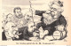 CRU FALLIERES BAISE PIED DE S.M.ARMAND 1er- Illustrateur G. LION - 1906 CPA - Satirische
