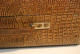 E1 Malle - Valise De Collection En Tôle Recouverte De Papier - Objet Authentique - Leather Goods 