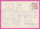 293853 / Italy - Buon Onomastico Happy Name Day Flowers  PC 1984 Palese Bari USED - 300 L Castello Normanno Svevo Bari - 1981-90: Marcofilie