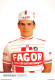 EQUIPE FAGOR 1987 - GAXENTO OINAEDERRA - PALMARES AU VERSO Cpm - Cyclisme