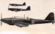 WW2 ROYAL AIR FORCE  CHASSEUR-BOMBARDIER FAIREY BATTLE CPSM - 1939-1945: 2ème Guerre