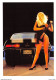 PIN-UP - BLONDE SEXY - AUTOMOBILE CHEVROLET CAMARO Z/28 Cpm - Pin-Ups