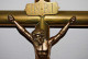 E1 Authentique Christ Sur La Croix - EGLISE - CUIVRE - FIN XIX CRISTO SULLA CROC - Religion & Esotericism