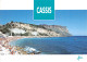 13 CASSIS La Plage Et Le Cap Canaille Carte Vierge Non Circulé (scan R/V) N° 53 \MO7021 - Cassis