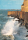 35 SAINT MALO Vagues à L'assaut Des Remparts Carte Vierge Non Circulé (Scan R/V ) N° 51 \MO7025 - Saint Malo