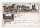 461 - BRUXELLES - Litho * 1898* - Monumenten, Gebouwen