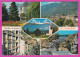 293863 / Italy - St. VINCENT ( Valle D'Aosta) Bridge House Aerial View PC 1986 USED 400 Castello Dell Imperatore Prato - 1981-90: Marcophilia