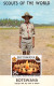 BOTSWANA Scouts Of The World Jeune Scout Botswanais Dos Vierge Non Voyagé éditions America (2 Scans) N°13 \MP7111 - Botswana