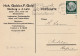 Marburg A.d. Lahn 1934, Hch. Gold Inh. F. Gold (Seiler, Holz, Korb- Und Bürstenwaren) - Lettres & Documents