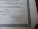 VP-6 , Diplôme ,Ministère De L'Instruction Publique Et Des Beaux Arts , Officier De L'instruction Publique ,1921 - Diplômes & Bulletins Scolaires