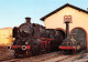  Heilbronn Lokomotive  Locomotive  Die PFALZ  Bauart CramptonJ.A Maffei Munchen 18 505 Und (Scan R/V) N° 59 \MP7147 - Eisenbahnen