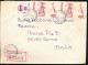 °°° POLAND - REGISTERED LETTER FROM GDANSK TO VATICAN RADIO ROME 1986 °°° - Covers & Documents