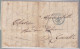 Lettre Dite Précurseurs  Sur Lettre  Cachet Paris  1838  Destination Grenoble - 1801-1848: Précurseurs XIX