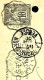 1900 Entier Postal Type Sage, Cachet Convoyeur "Tours à La Roche-sur-Yon" écrite 85 Les Pineaux Pour La Roche-sur-Yon - Standaardpostkaarten En TSC (Voor 1995)