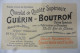 Chromo CDV Chocolat Guérin-Boutron 1900 Le Bey De Tunis Tunisie - Guerin Boutron