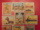 Lot 9 Images Chocolat Pupier. Album Afrique 1950. Egypte Farouk Fouad Pyramides Karnak Sphinx Nil Suez - Other & Unclassified