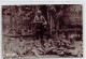 PAPUA NEW GUINEA - Papuan Chief And His Nude Wives - REAL PHOTO - Publ. W. H. Cooper. - Papoea-Nieuw-Guinea